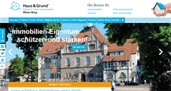 Desktop Screenshot of hug-rhein-berg.de